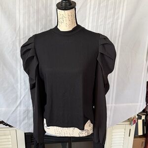 Elegant Black Women's Top